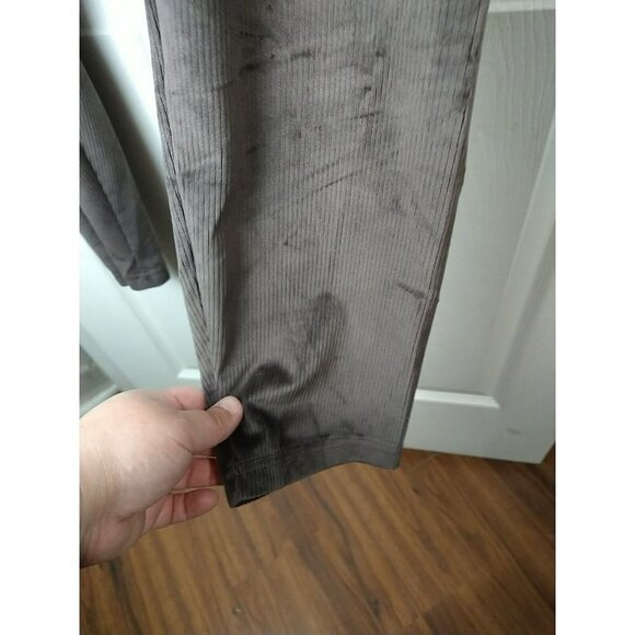 Woman With Control Dark Brow Knit Corduroy Wide Band Pants. Size 1XT - Picture 3 of 13